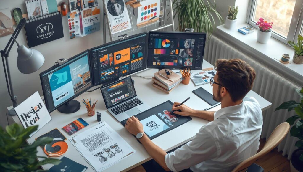 how to be a freelance graphic designer